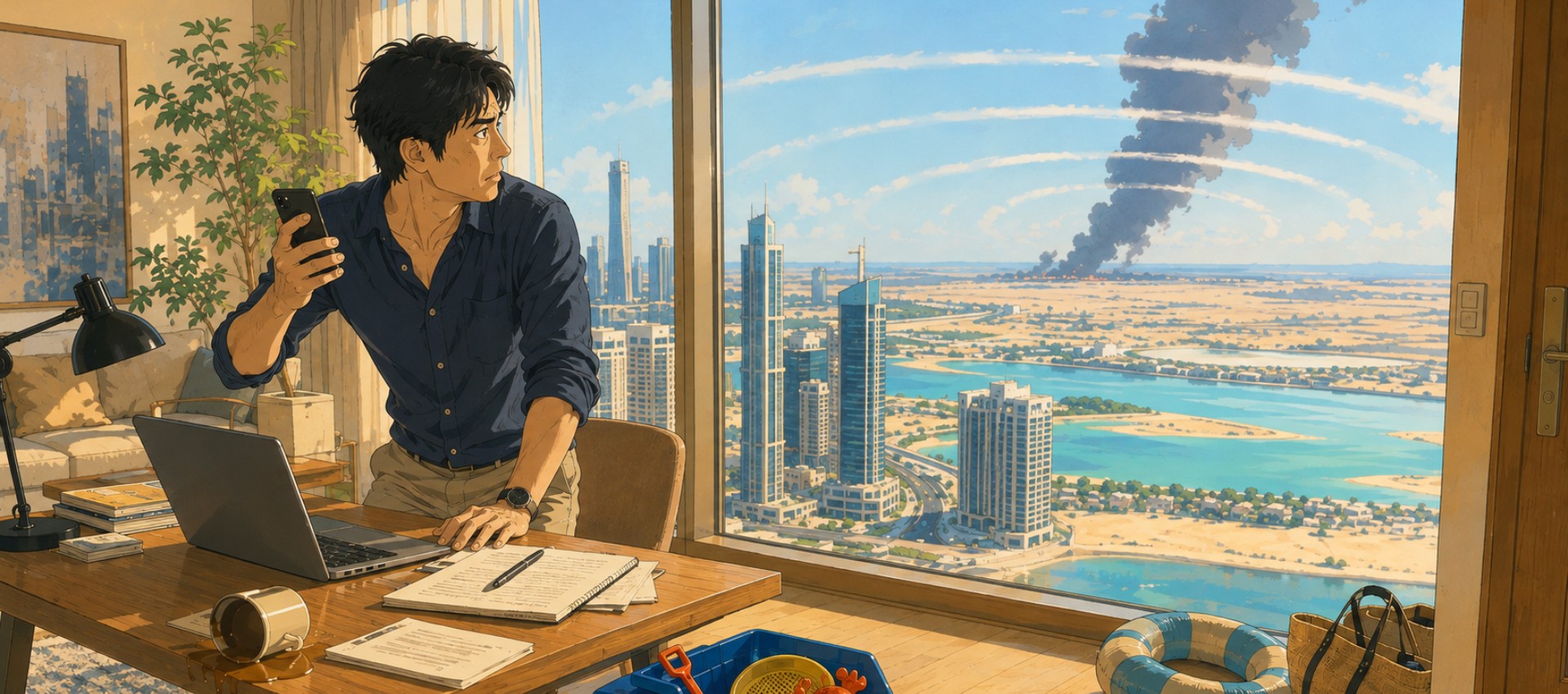 二〇二六年二月的阿布達比：當飛彈落下那一刻，戰爭驟然降臨‧‧‧‧‧‧