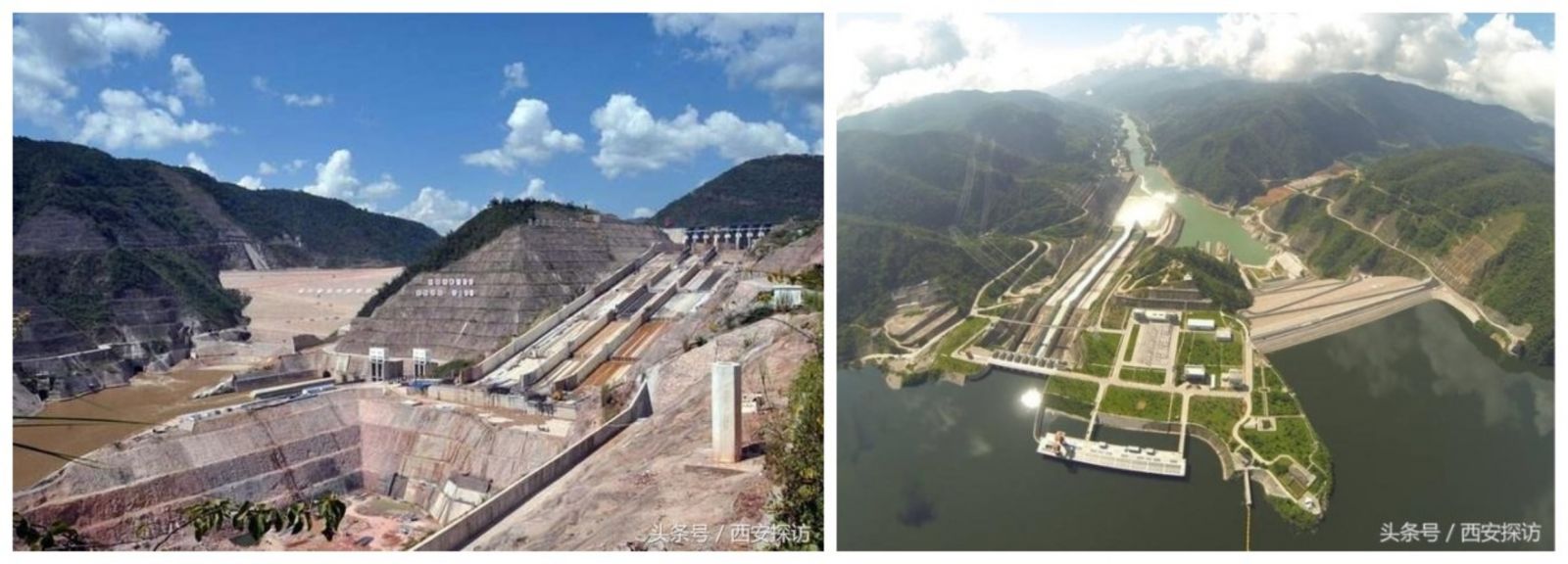 湄公河-滄瀾江-糯扎渡大壩