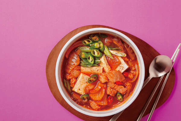 開根好_金老佛爺的韓式餐桌_泡菜豬肉湯