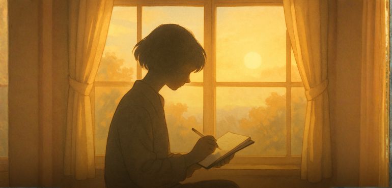 難以開口的思念與悲傷?寫下心情,就是接住自己的第一步