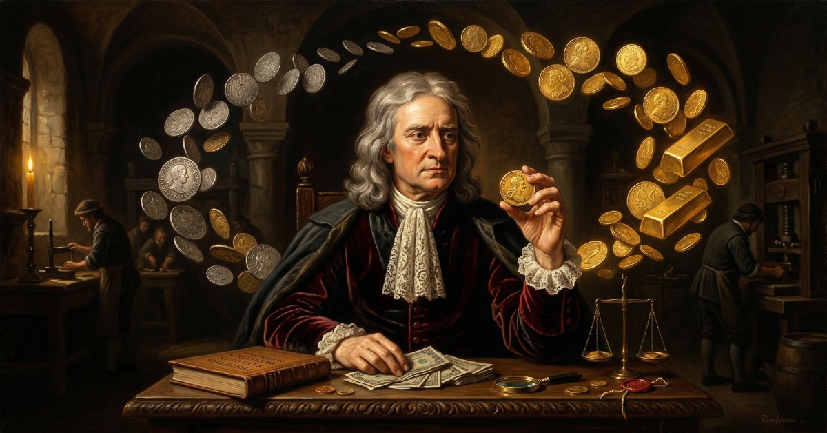 不只是物理學家,還是金本位之父!看牛頓如何透過貨幣改革重塑英國經濟
