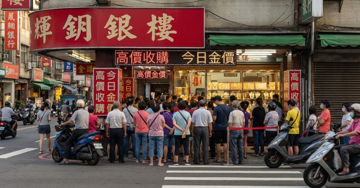 銀樓門口為何大排長龍?讀《黃金如何驅動世界》揭開避險的秘密