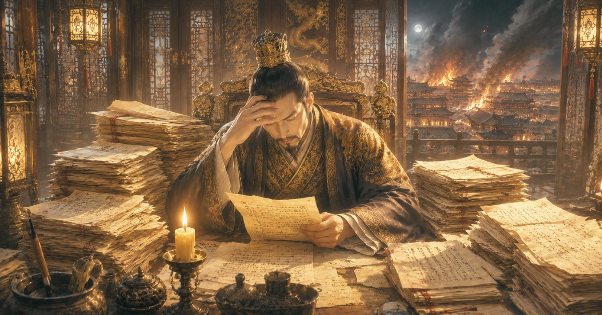 過勞皇帝卻淪為亡國之君:崇禎給現代人的 3 堂課,放下執念才能看清全局