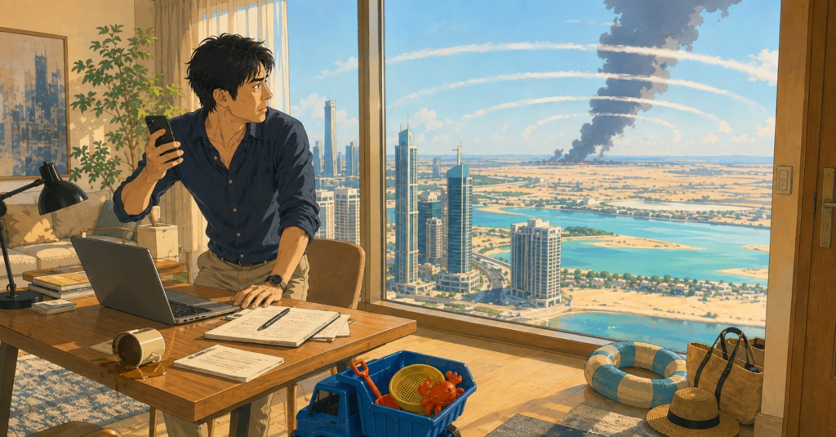 二〇二六年二月的阿布達比:當飛彈落下那一刻,戰爭驟然降臨‧‧‧‧‧‧
