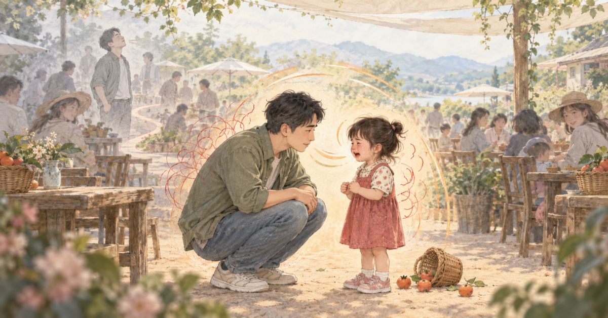 孩子在公共場合失控哭鬧,該怎麼辦?心理師:3 步驟家長冷靜應對!