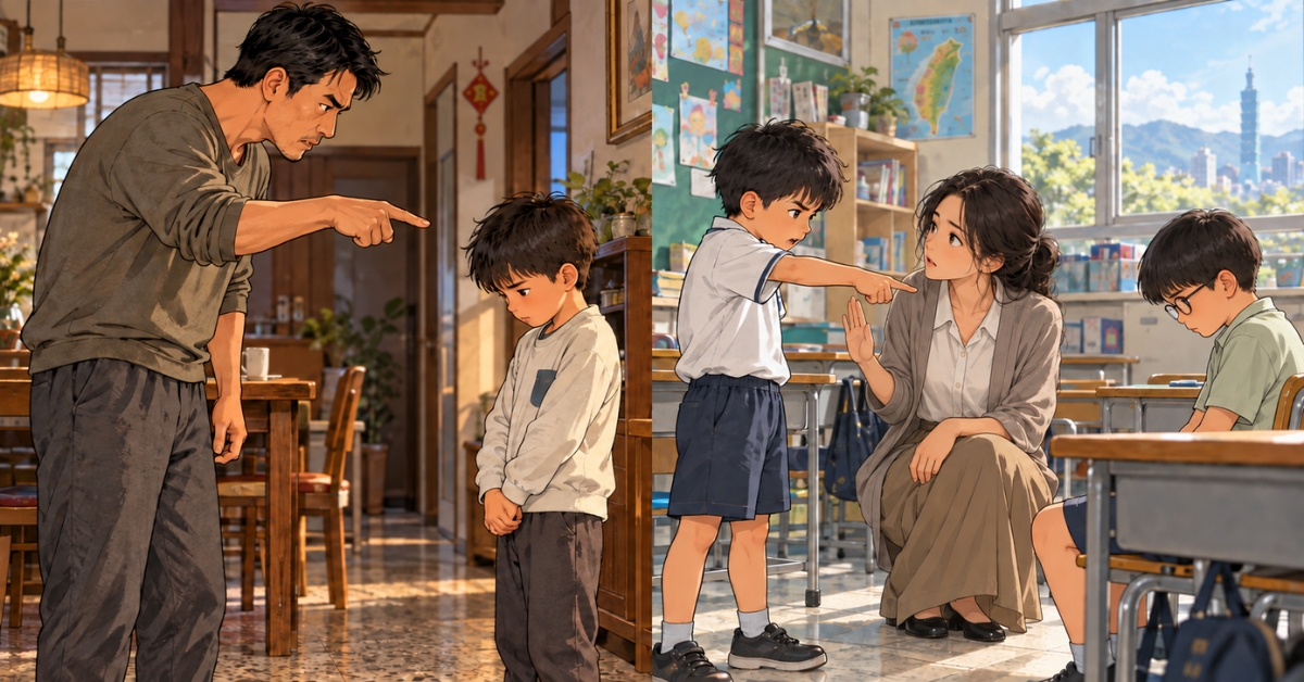 大人可以打我，我卻不能打同學？曲智鑛：孩子的質問揭開管教盲點！